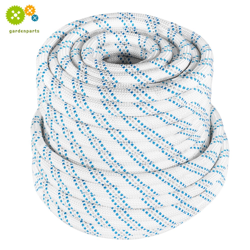 5/8" × 150' Nylon Double Braid Polyester Arborist Bull Rope Pulling Rigging Line
