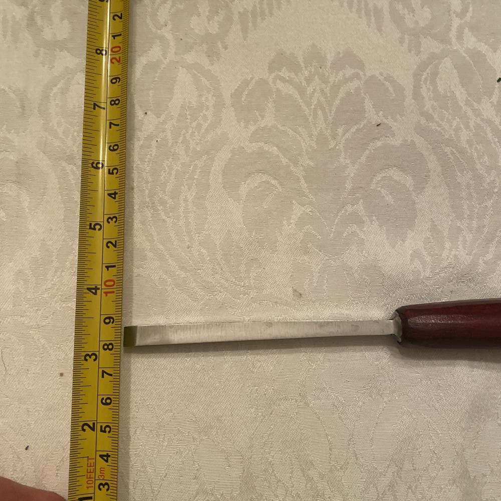 Straight Carving Chisel #1 8mm 1/4 Inch Sharp