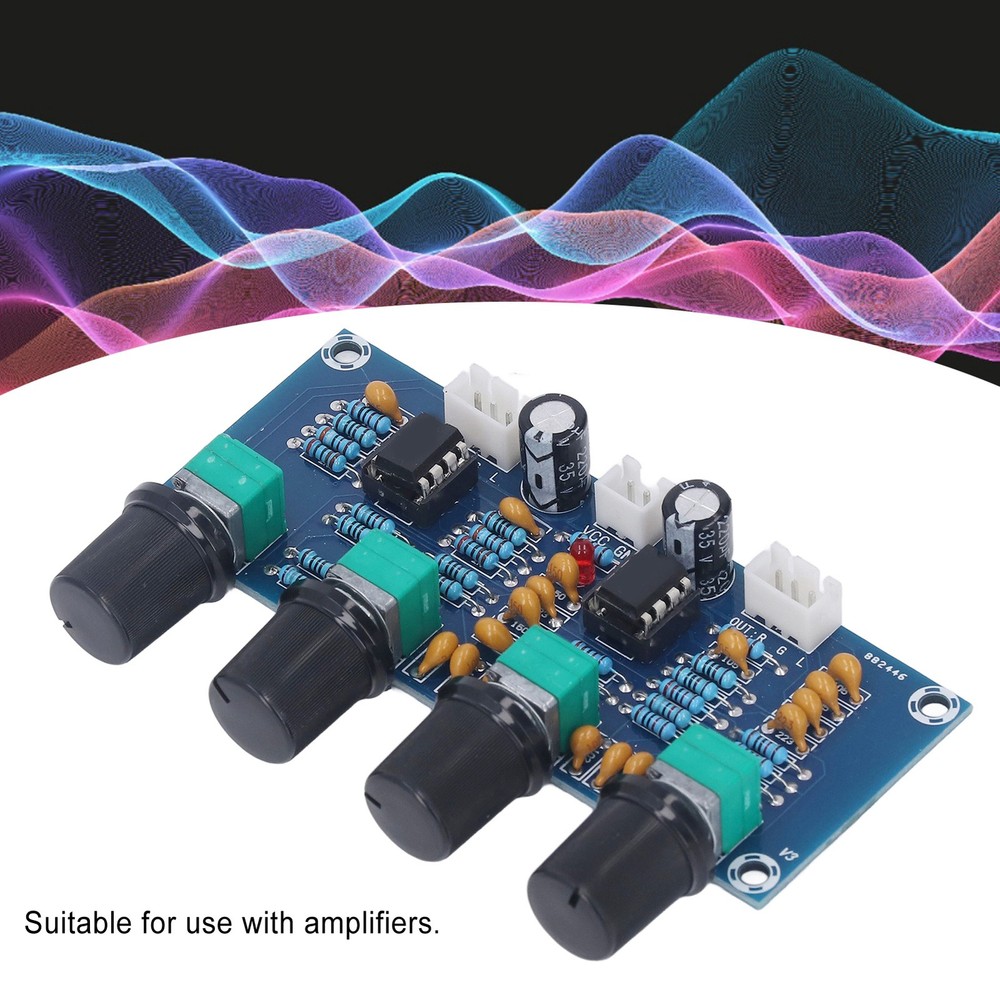 Preamp Module Adjustment Channel Preamplifier Board Core NE5532 Chip❀