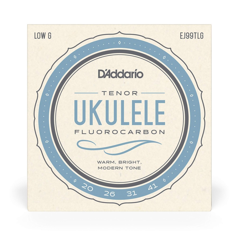 Pro Art Low G Ukulele Strings Tenor Fluorocarbon Bright Tone Optimized Set