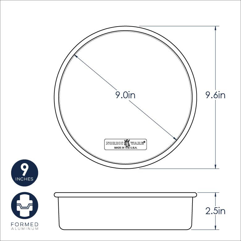 Nordic Ware Naturals® 9" Round Cake Pan