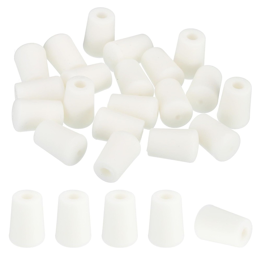 Kitchen Sink Rack Feet 20 Pack 4mm IDx10mm OD Plastic Rack Bottom Protective ...