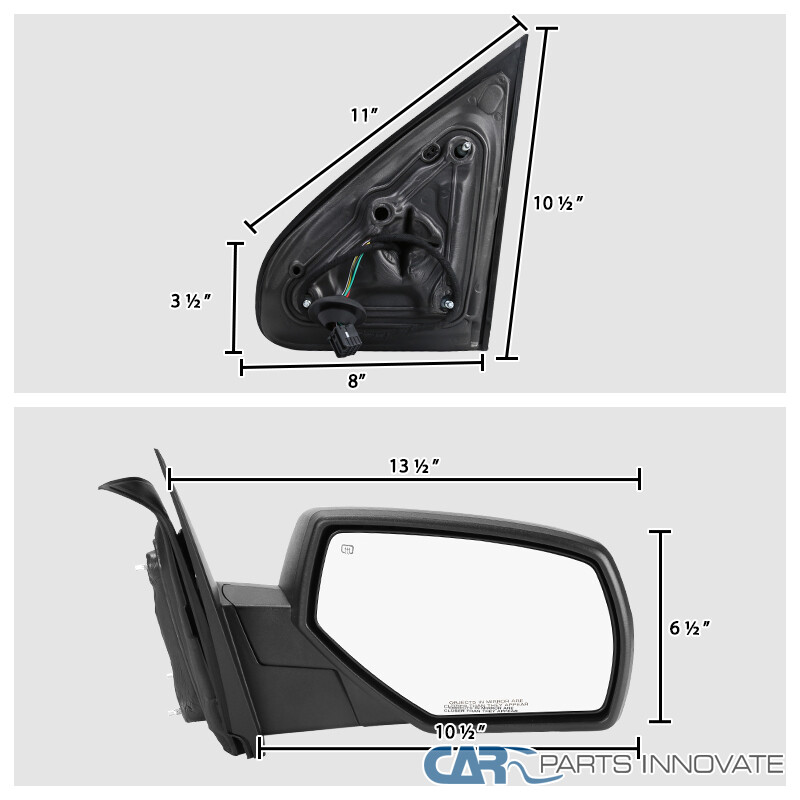 Right Side Fits 2014-2018 Chevy Silverado Sierra Power Heated+Puddle View Mirror