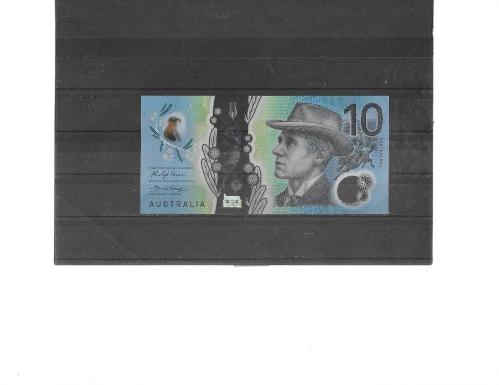 Australia 10 dollars  P-63  2017   aUNC