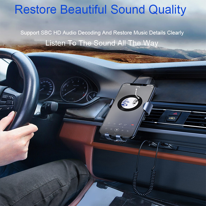 Bluetooth Transmitter Wireless Receiver USB Aux Adapter For Car Audio Speaker