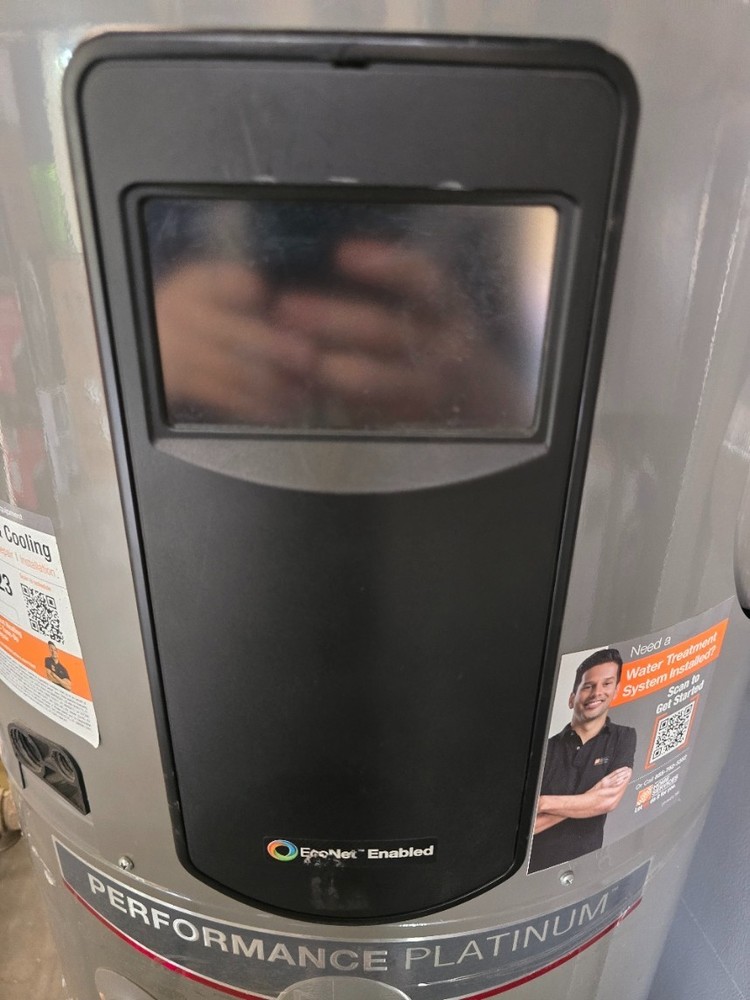 RHEEM ProTerra 80 Gal. PERFORMANCE PLATINUM Hybrid Heat Pump Water Heater