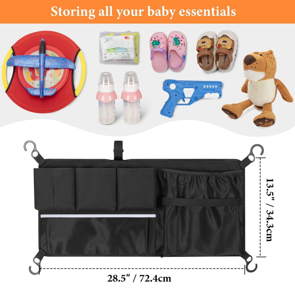 Stroller Wagon Cargo Net, Wagon Accessories Organizer Compatible with WONDERF...