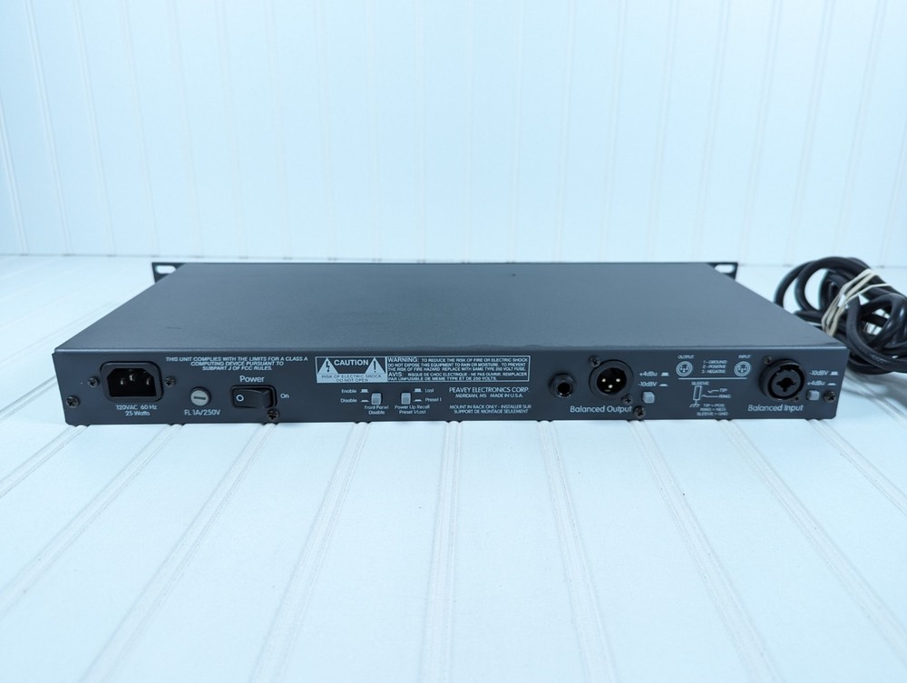 Peavey Feedback Ferret Digital Dynamic Anti-Feedback System Tested Free Shipping