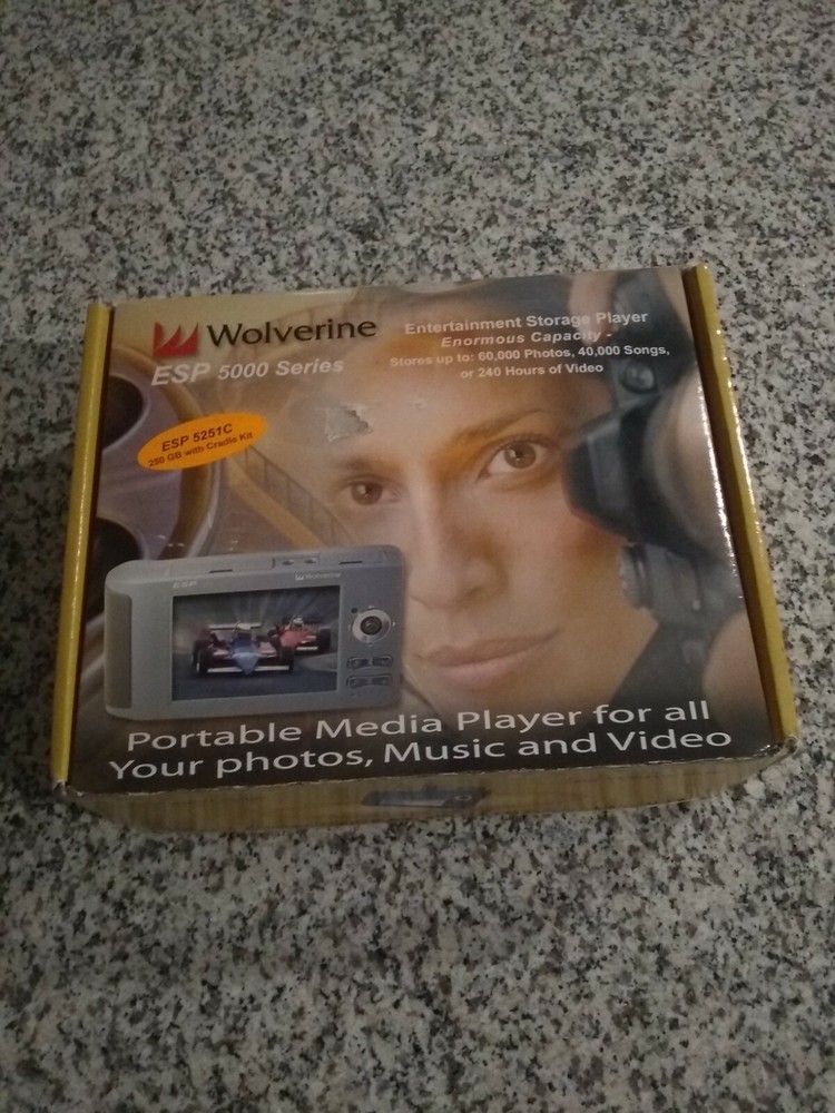 Wolverine Data ESP 5100 100GB Portable Multimedia Storage And Player