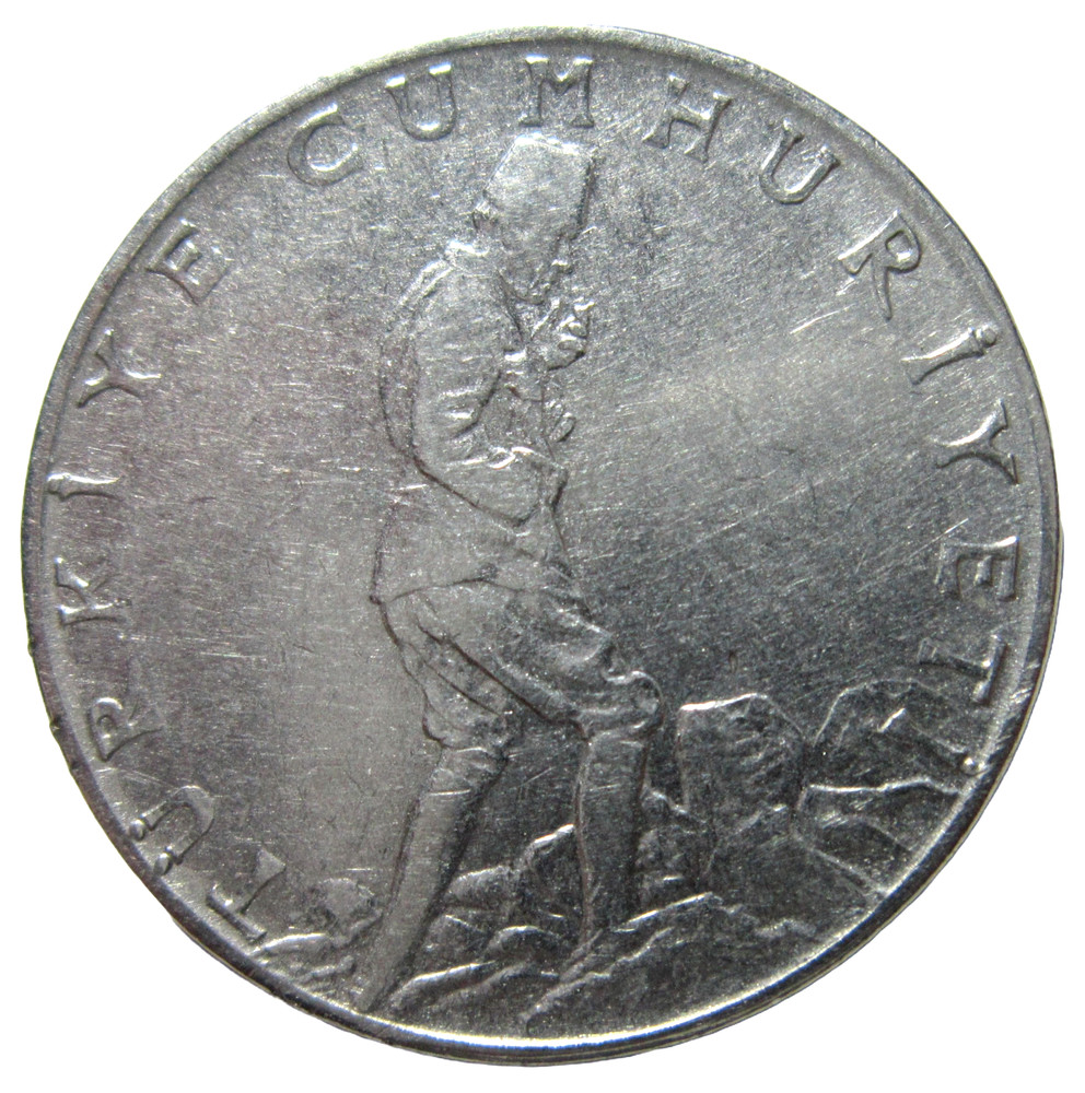TURKEY.  2-1/2  LIRA,  1964.