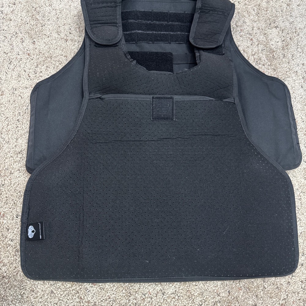 Great Budget Plate Carrier Mgflashforce Black With Adjustable Straps