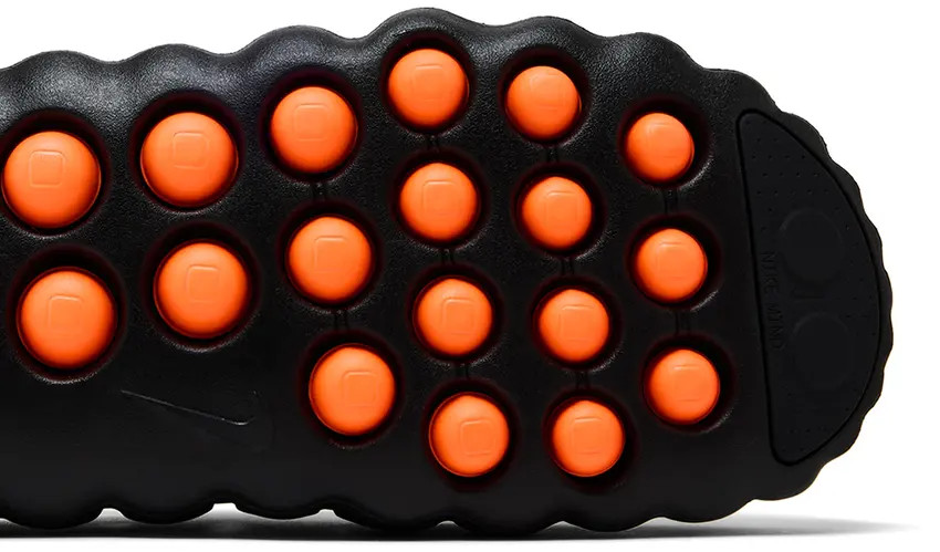 NikeMind 001 Mule 'Black and Hyper Crimson