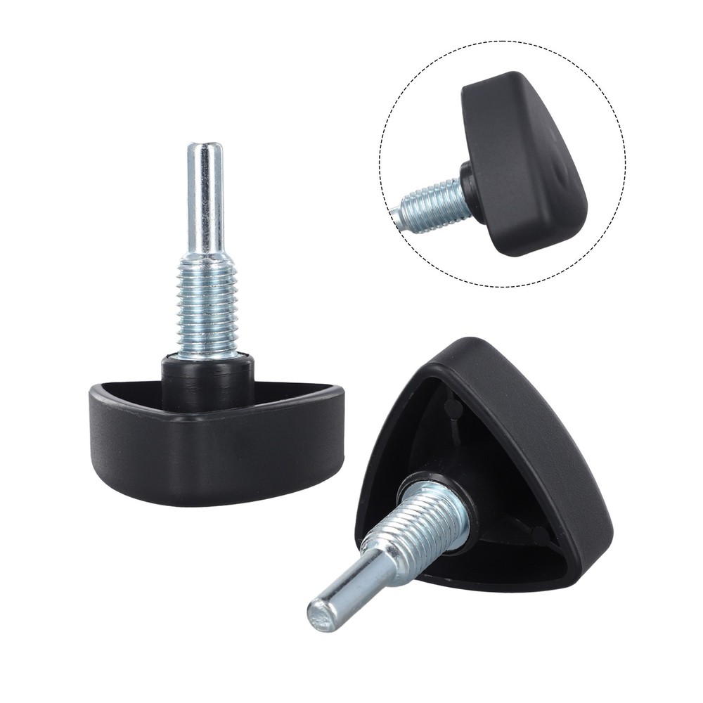 Set of Two Adjustable Gym Equipment Latch Knobs Smooth Operation Features