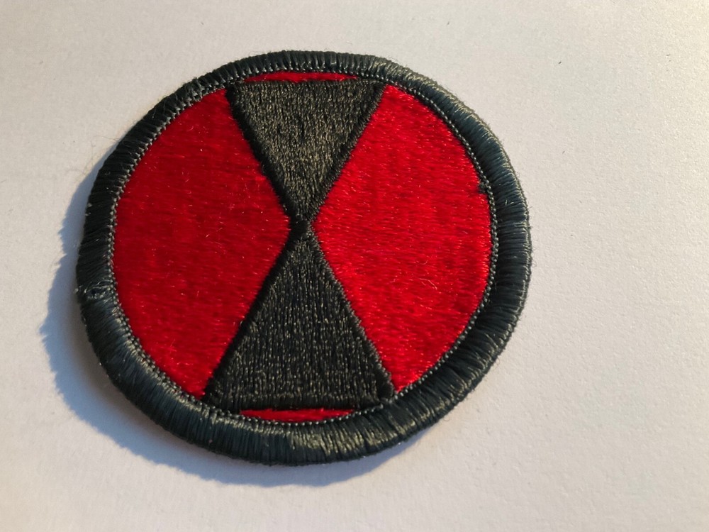 7th Division Patch US Army