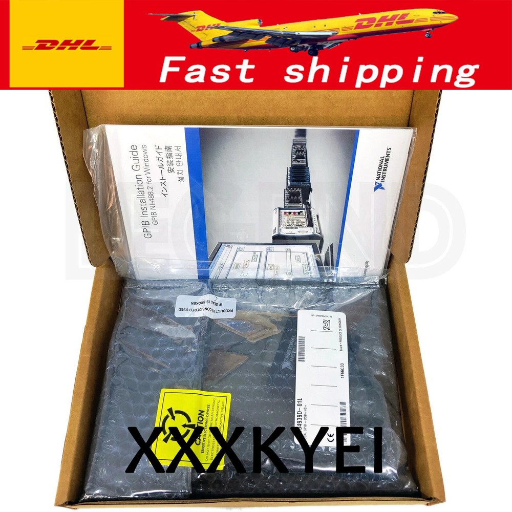 New National Instruments GPIB-USB-HS+ IEEE 488 Controller Analyzer 783368-01