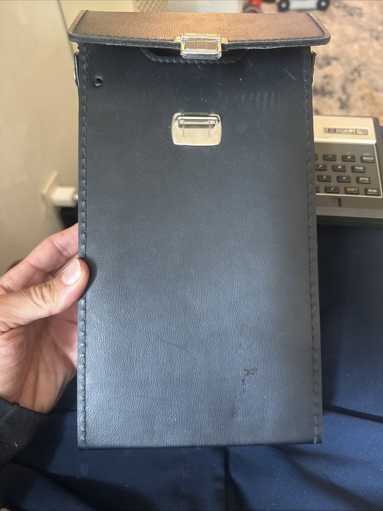 Hewitt Packard 75C HP Computer Calculator With Case