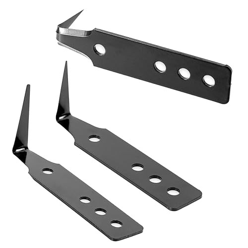 Windshield Broach Blades, Three Blades of Different Reusable Specifications