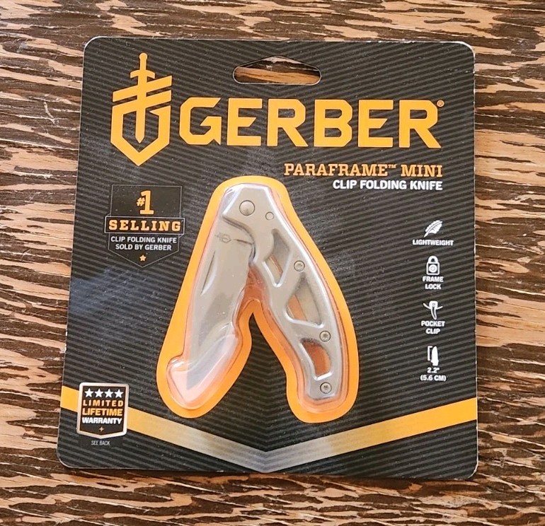 Gerber Paraframe Mini 2.2" Clip Folding Knife Frame Lock