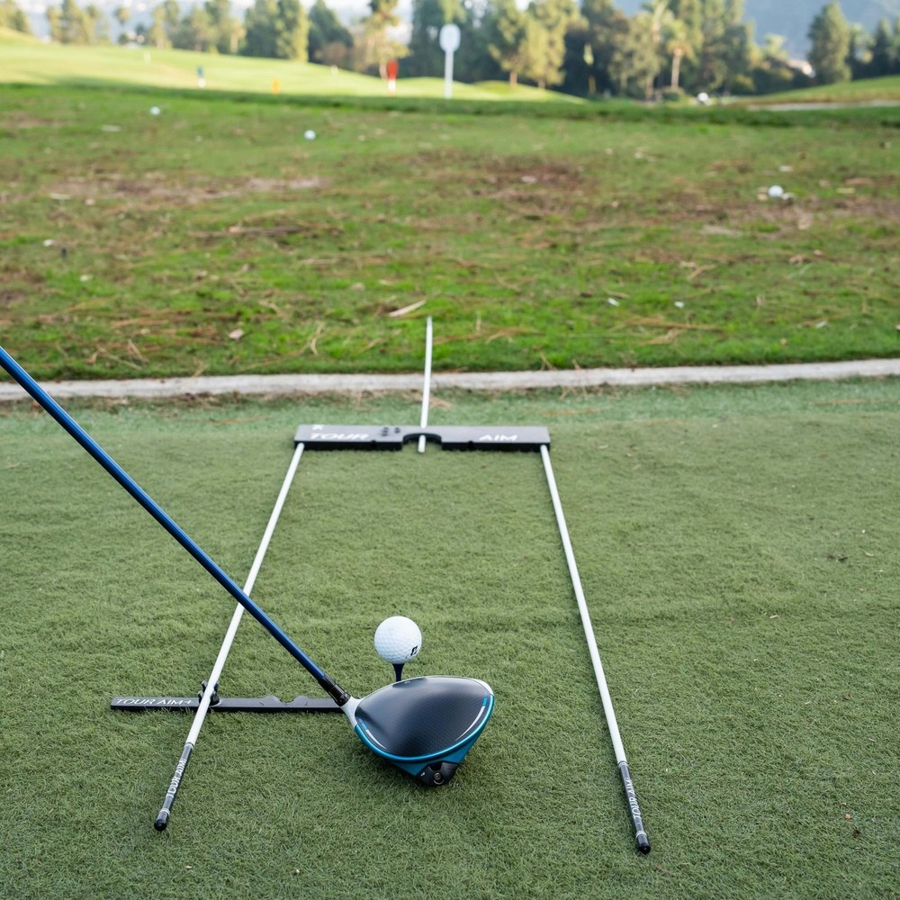 + Alignment Stick Adapter — Perfect Your Aim, Alignment, Face Angle, and Ball...
