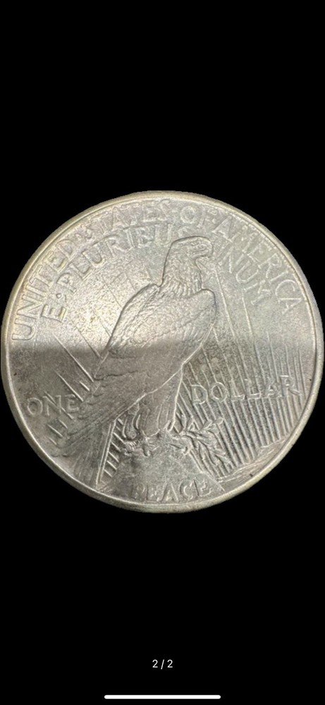 1921 Peace Dollar Silver Coin