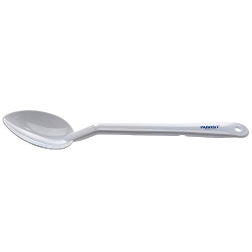 HUBERT® Serving Spoon Solid White Polycarbonate - 13"L