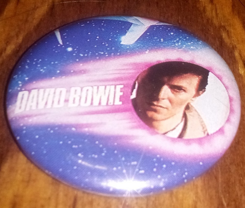 David Bowie Pinback Button 1 1/4"