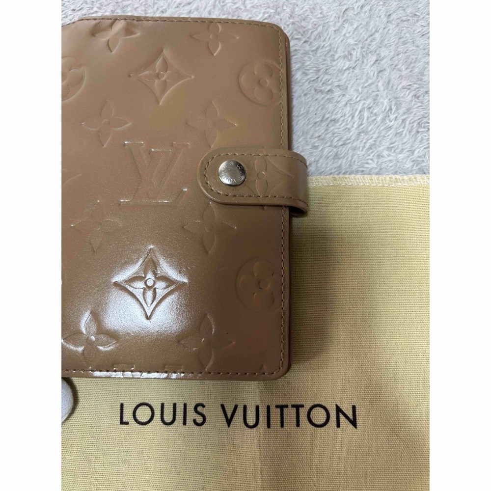 Louisvuitton Notebook Monogram Vernis Agenda Pm R21009