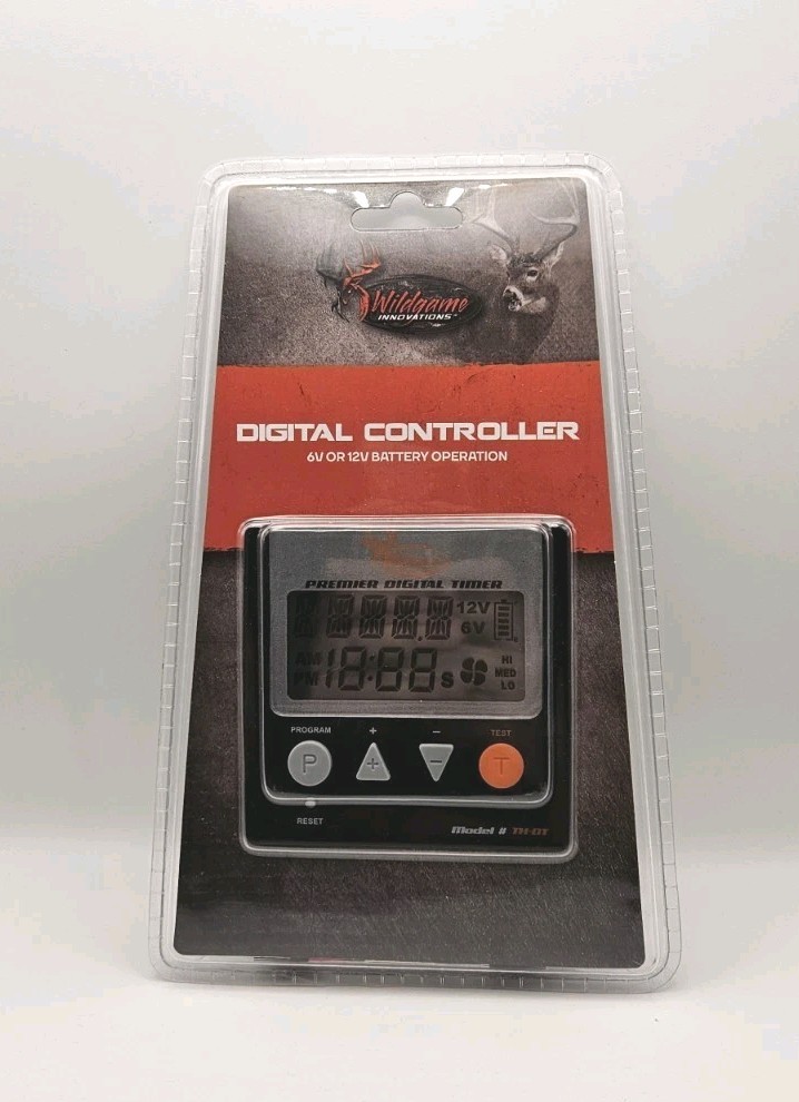 Wildgame Innovations Digital Controller Timer 6V or 12V Battery Operation  TH-DT