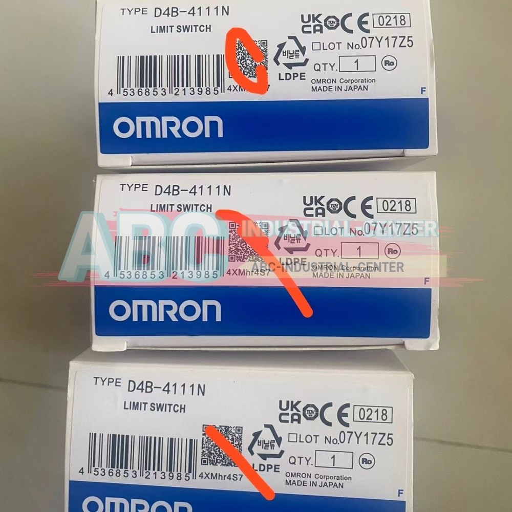 1PCS New Omron D4B-4111N Limit Switch#