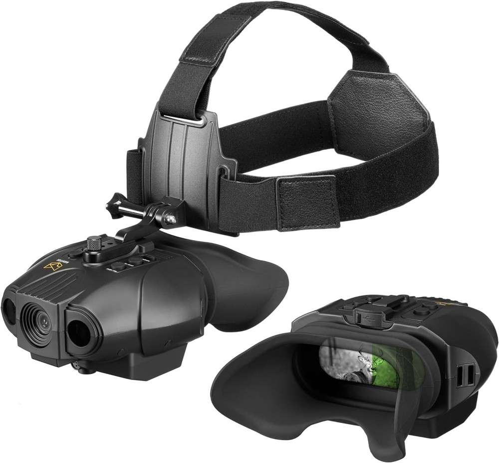 Nightfox Swift 2 Head Mount Night Vision Goggles - Black