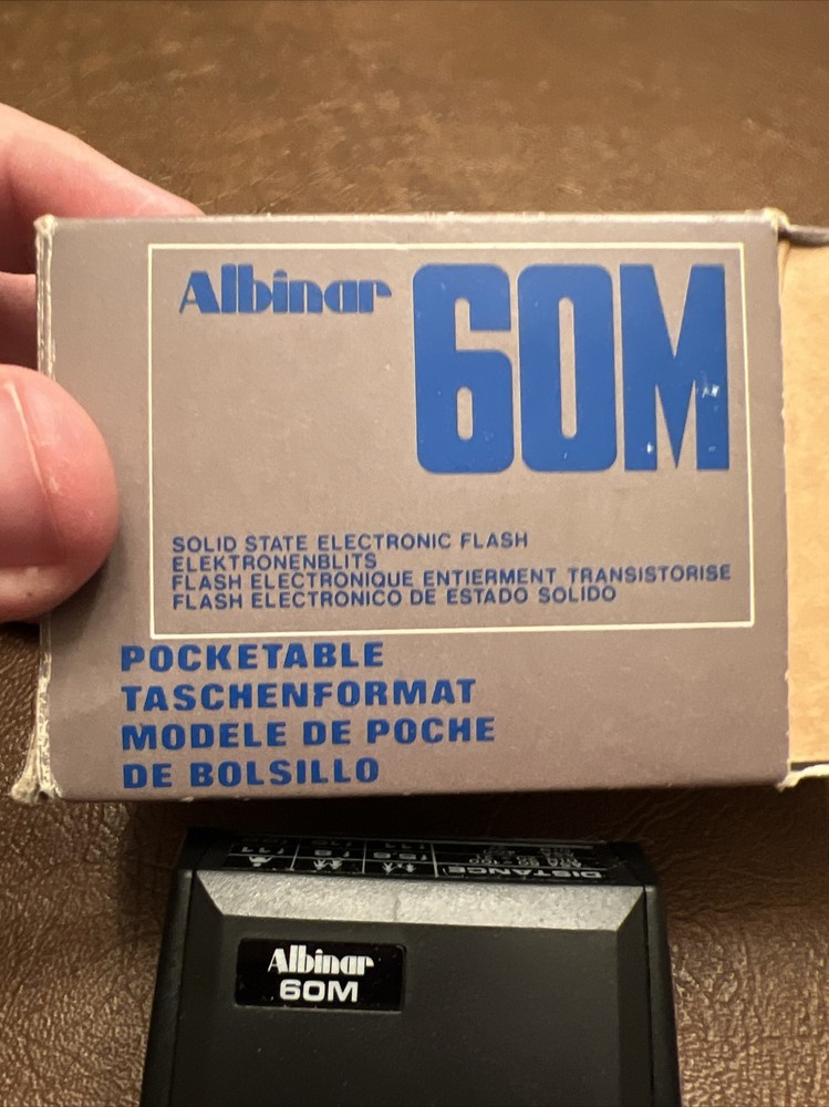 Albinar 60M Solid State Electronic Flash Pocketable