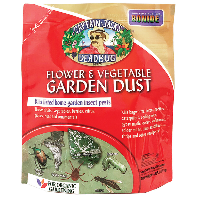 Bonide 2586 Deadbug Brew 258 Flower/Vegetable Garden Dust, Solid, 4 lb Bag