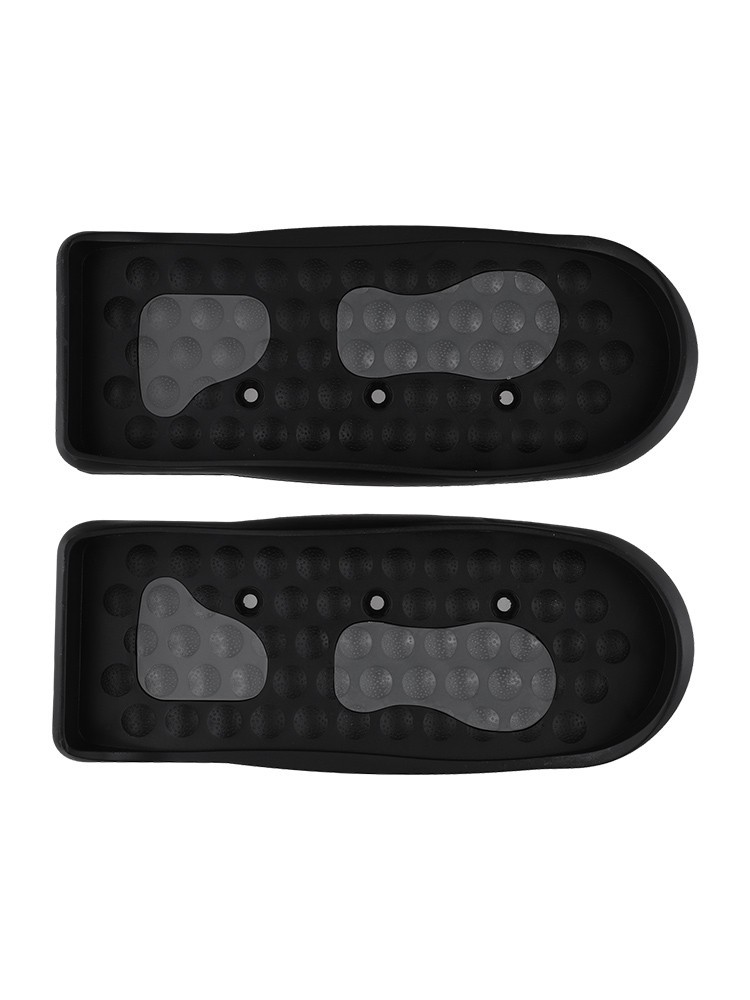 Sleek Black Design Elliptical Machine Footpedal Set Compatible with All