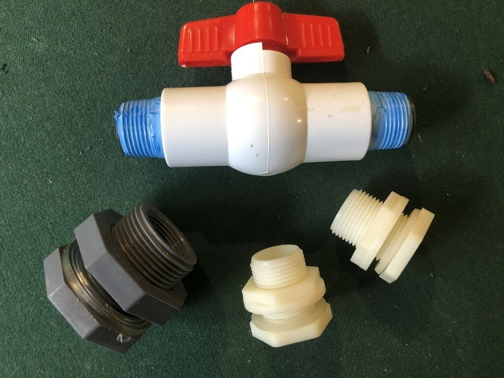 rain barrel kit, PVC