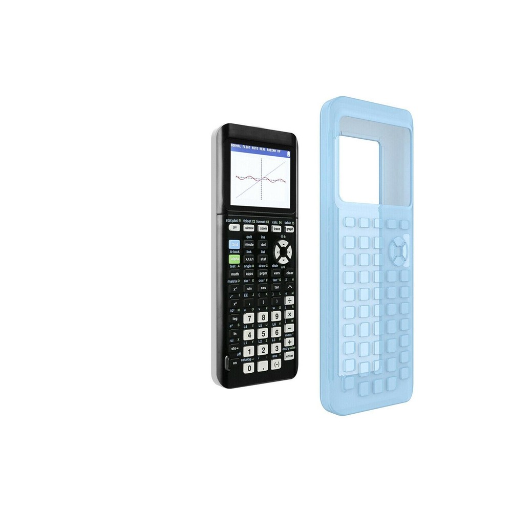 Soft Silicone Case Cover For Texas Instruments TI-84 Plus CE Graphing Calculator