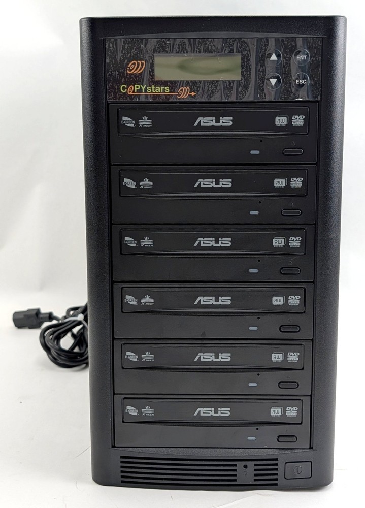 Copystars 1-5 Target DVD/CD SATA Multiple Disc Burners Writer Duplicator Tower