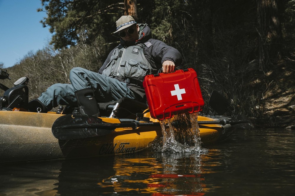 NANUK 910 Waterproof First Aid Box Empty – Durable, First Aid Organizer Case,...
