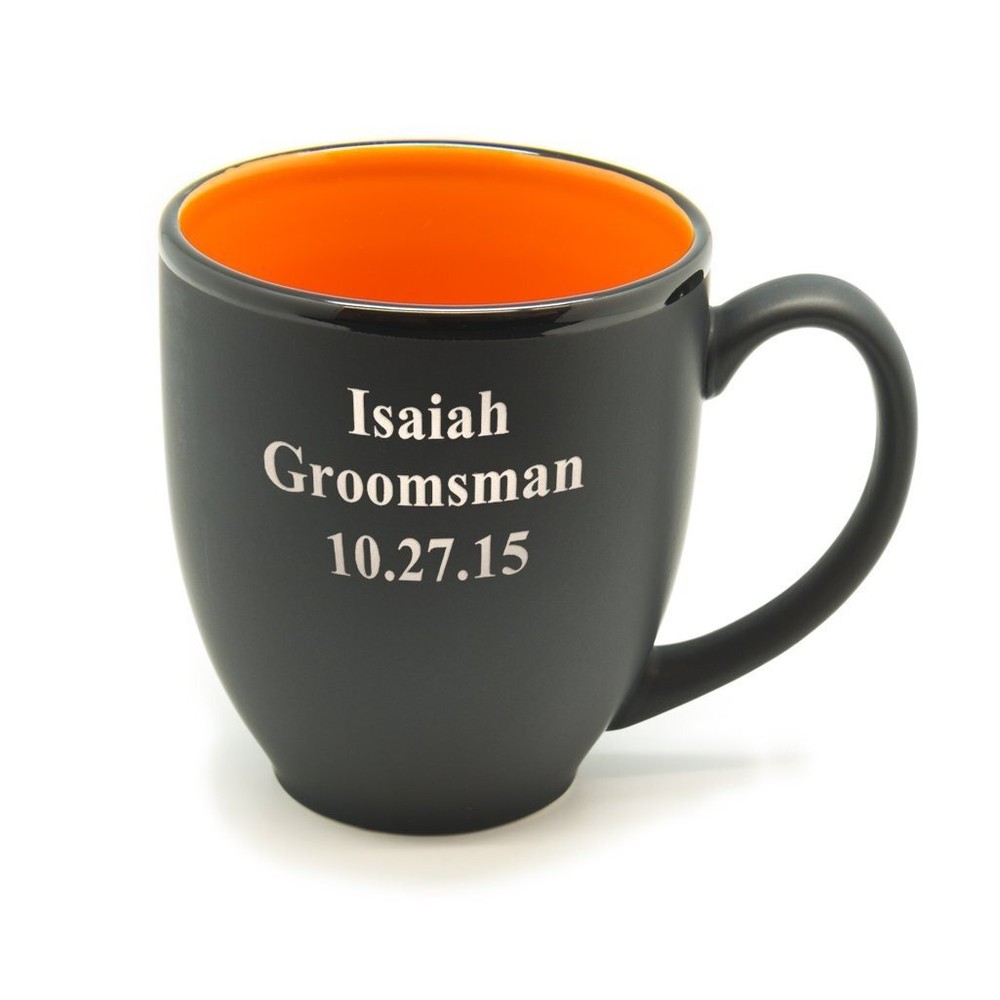 Name Designation & Date Personalized Hilo Bistro Mug