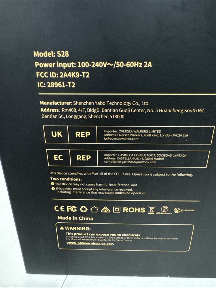 video projector