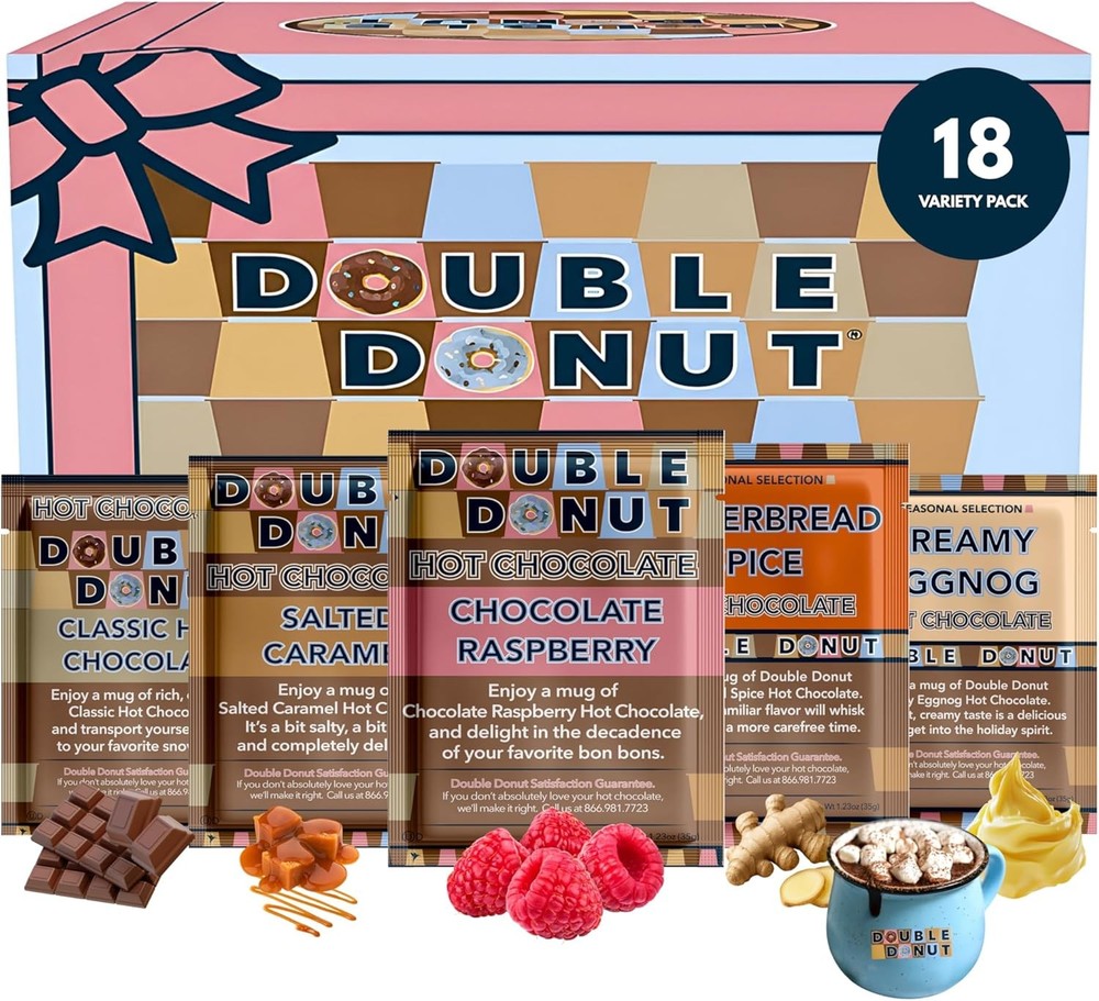 Flavored Hot Chocolate Paets Variety Pa, Includes