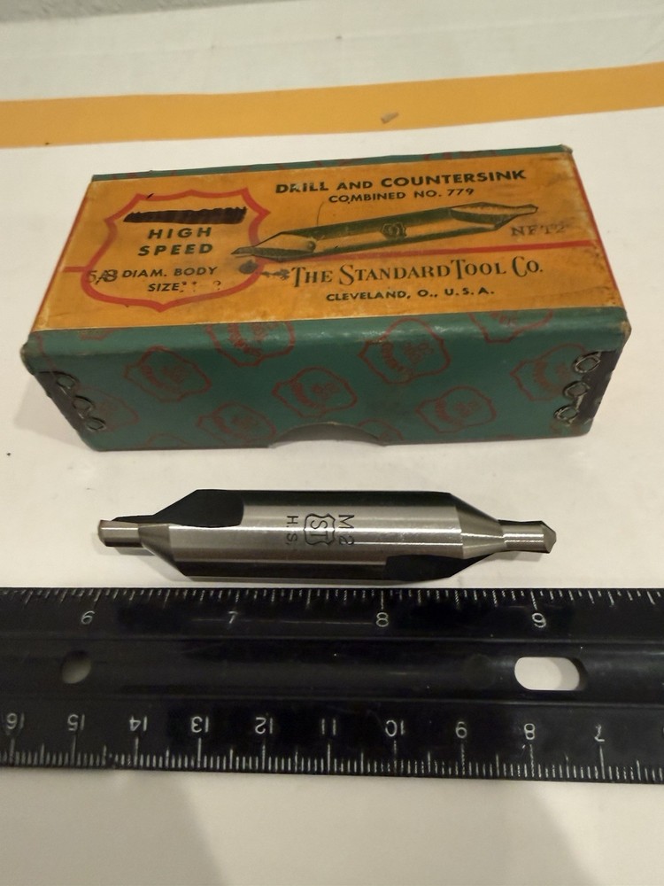 New Standard Tool 5/8” Diameter HSS Drill / Countersink