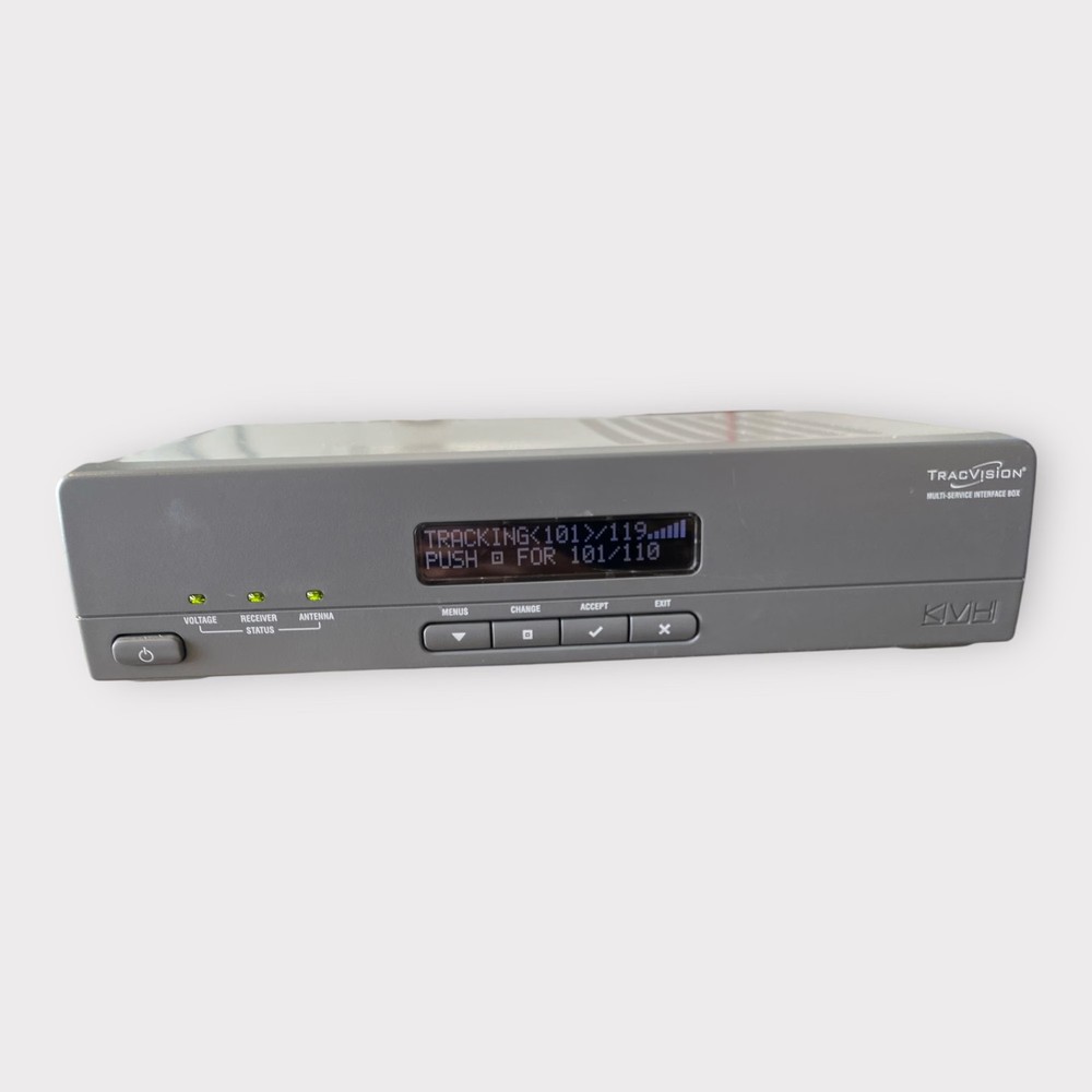 KVH Tracvision M3dx “Grab and Go” Replacement Unit Fully Tested Working!