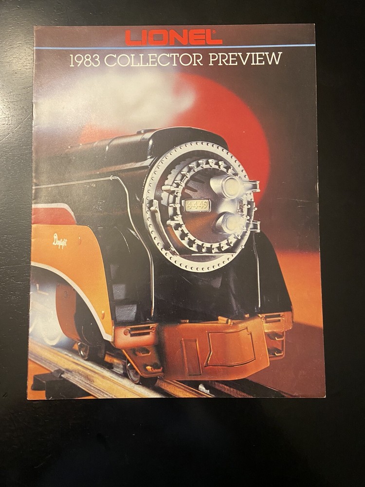 1983 LIONEL TRAINS CATALOG