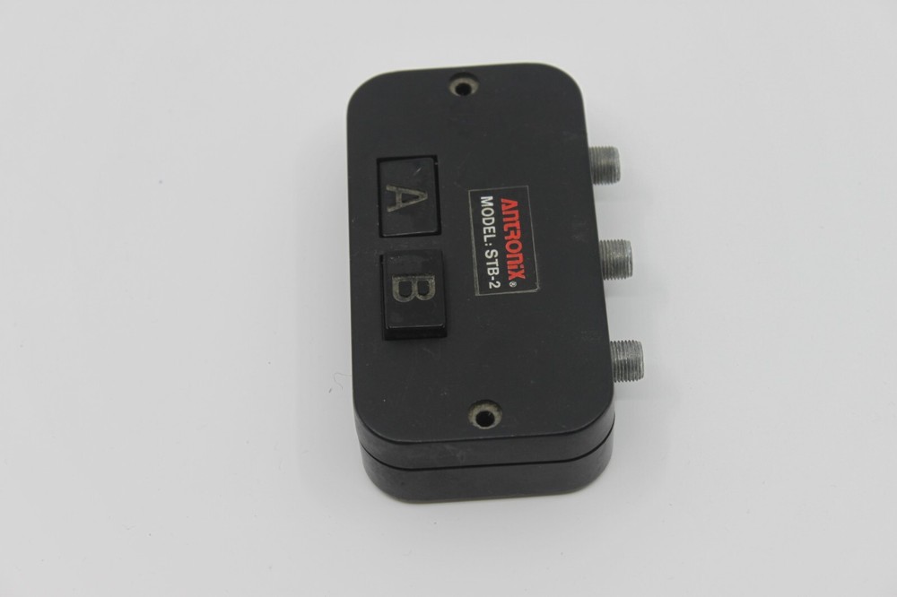 Antronix Model STB-2 A/B Switch. Cable or Satellite Tested