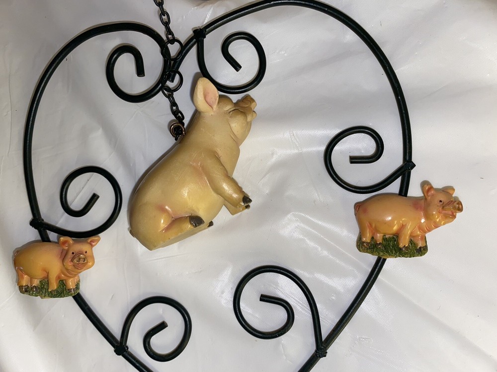 3 ft Long Pig Wind Chime