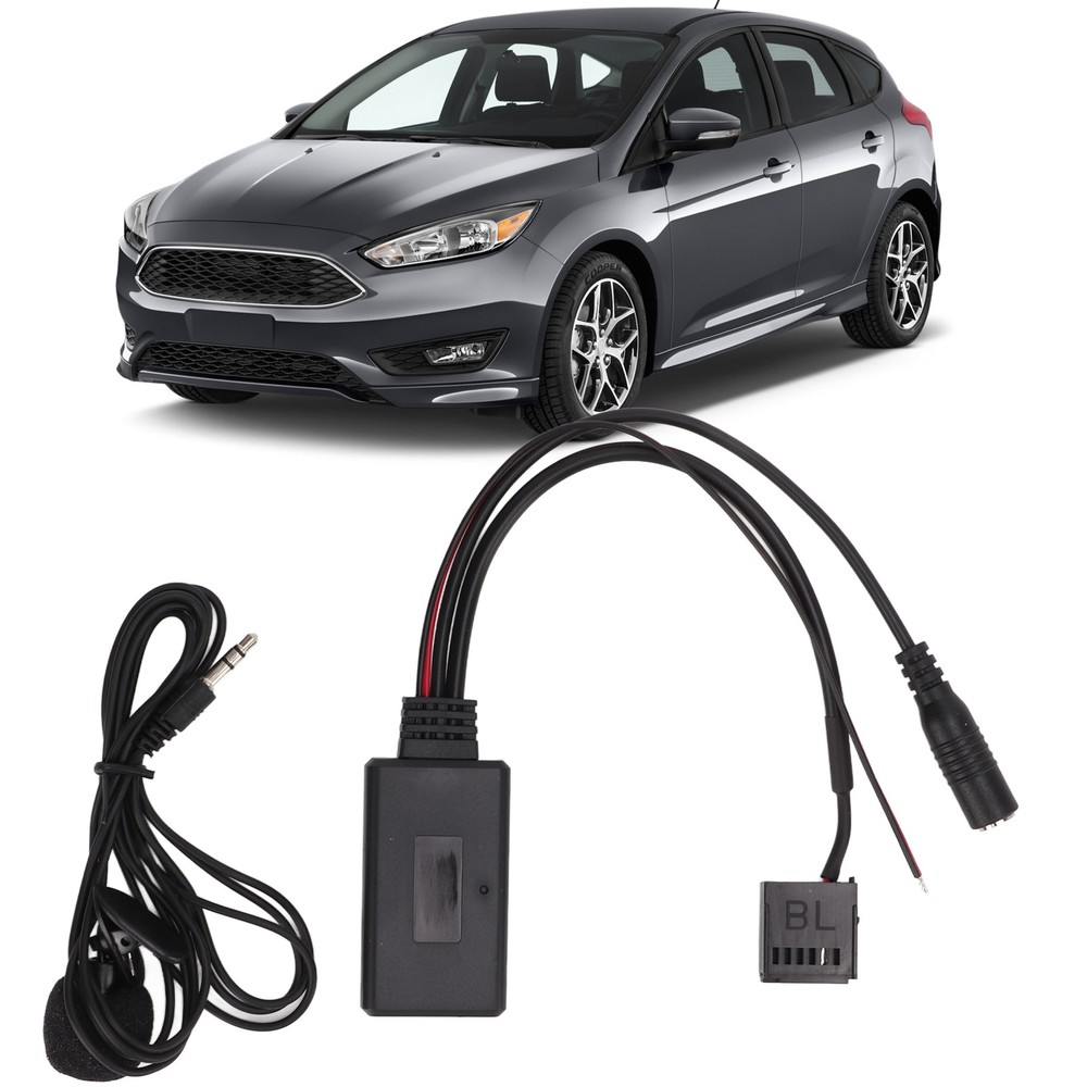 6000CD Bluetooth Audio Aux Adapter Cable Hands Free With Microphone Replace ZGVL