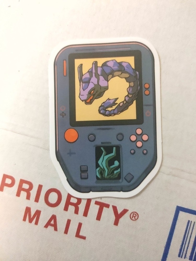 Pokemon Handheld Gaming Console Decal Sticker
