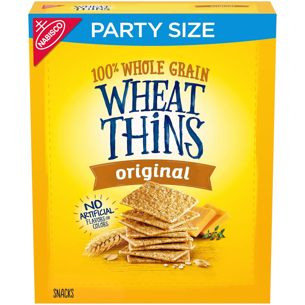 Original Snacks, Whole Grain Wheat Crackers, Snack Crackers, Party Size, 20 Oz