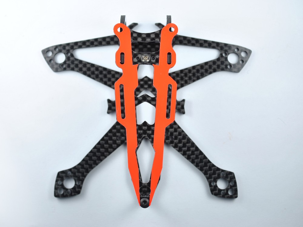Microheli AEROMYS 100 Racing Frame Kit (RED)