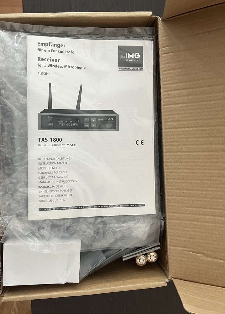 Monacor IMG STAGELINE TXS-1800 Multi-Frequency 1.8GHz